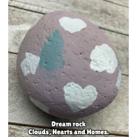 Pastel Dream Painted Rock
