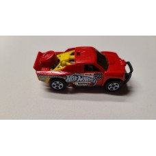 Off Track Hot Wheels Red Race Truck (2011)