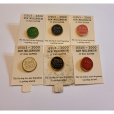 Jesus 2000 Collectible Movie Pins - Assorted Colors