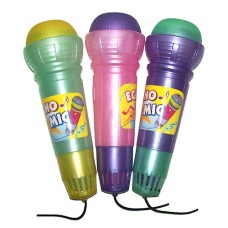 3-Piece Set of Large Reverb Echo Microphones 3-Piece Set of Large Reverb Echo Microphones