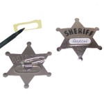24-Pack Metal Sheriff Badges with Name Tags – Western Cowboy Party Favors 24-Pack Metal Sheriff Badges with Name Tags – Western Cowboy Party Favors