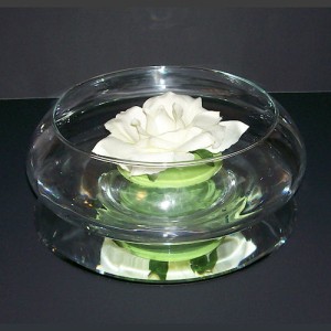 RTD-1434 : Floating White Roses 3-pc Set at Texas Yard Sale