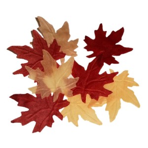 RTD-1653 : Bag of 200 Fabric Fall Leaves Large Confetti at Texas Yard Sale RTD-1653 : Bag of 200 Fabric Fall Leaves Large Confetti at Texas Yard Sale