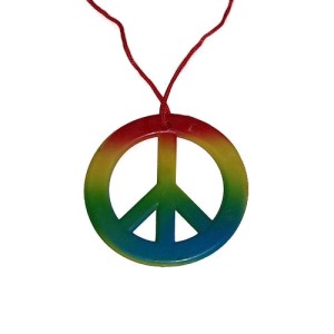 RTD-1673 : Peace Sign Necklace at Texas Yard Sale . com