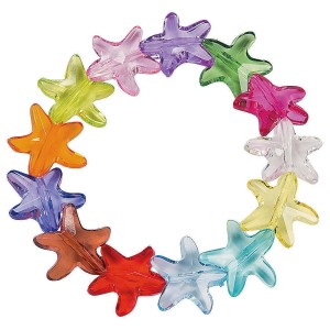 RTD-3433 : Colorful Starfish Stretchy Bracelet at Texas Yard Sale . com