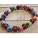 TYD-1217 : Beaded Flowery Bracelet Handmade Floral Stretch Jewelry Gift at Texas Yard Sale TYD-1217 : Beaded Flowery Bracelet Handmade Floral Stretch Jewelry Gift at Texas Yard Sale