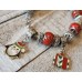 TYD-1196 : Festive Merry Christmas Holiday Theme Charm Bracelet at Texas Yard Sale . com
