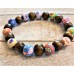 TYD-1216 : Clay Flower Wood Beaded Bracelet Handmade Floral Stretch Jewelry at Texas Yard Sale TYD-1216 : Clay Flower Wood Beaded Bracelet Handmade Floral Stretch Jewelry at Texas Yard Sale