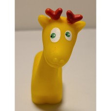 Giggletime Vinyl Squeezable Giraffe Toy