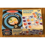 Melissa & Doug Press And Spin Picture Bingo Game