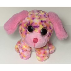 Galerie Pink Spotted Dog Plush