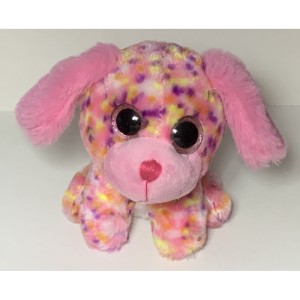 AJD-1060 : Galerie Pink Spotted Dog Plush at Texas Yard Sale . com