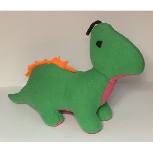 AJD-1068 : Green Plush Toy Dinosaur 10 Inch at Texas Yard Sale . com