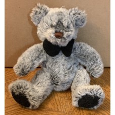 2001 Kids Of America Gray Teddy Bear Plush 8.5 Inches Tall