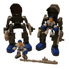 Fisher-Price Imaginext Alpha Exosuit Toy Figure