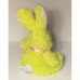 AJD-1069 : 2008 Chrisha Playful Plush Yellow Easter Bunny Rabbit 8 Inches Tall at Texas Yard Sale . com