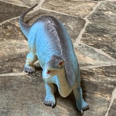 Squeaky Rubber Dinosaur Toy Blue Brachiosaurus