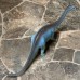 AJD-1100 : Squeaky Rubber Dinosaur Toy Blue Brachiosaurus at Texas Yard Sale . com