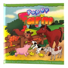 Pop Up Farm Hardcover Book by Richard Deverell