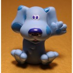 Mattel Viacom 2005 Blue from Blues Clues waving Figure