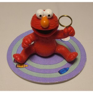 JTD-1077 : Sesame Street Elmo PVC Balloon Holder Weight at Texas Yard Sale . com