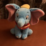 Vintage Disney Dumbo Plushie Elephant Stuffed Toy Circus Character 7 Inch