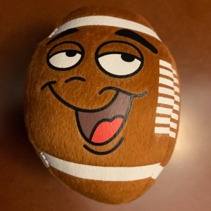 JTD-1093 : Football With Face Plush Ball at Texas Yard Sale . com