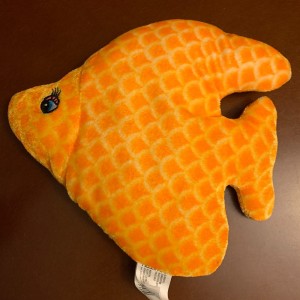 JTD-1095 : KellyToy Orange Fish Plush at Texas Yard Sale . com