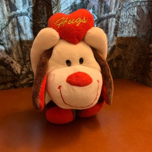 JTD-1106 : Animal Adventure Valentines Day Dog Plush at Texas Yard Sale . com