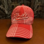 Florida Red Plaid Baseball Cap Florida Red Plaid Baseball Cap