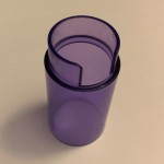 Imaginarium Marble Run Purple Transparent Pipe Piece