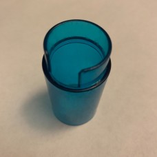Imaginarium Marble Run Blue-Green Transparent Pipe Piece