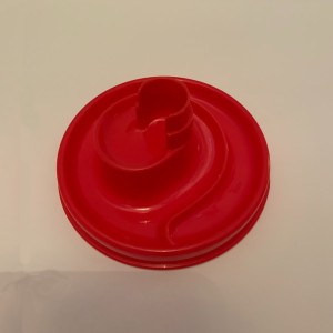 JTD-1121 : Imaginarium Marble Run Red Swirl End Piece at Texas Yard Sale . com