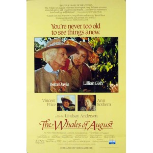 TYD-1030 : The Whales of August (DVD, 1987) at Texas Yard Sale . com