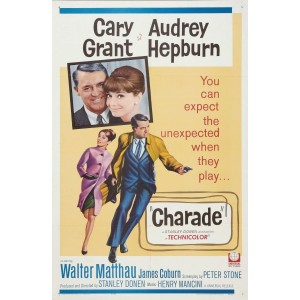 TYD-1122 : Charade (VHS, 1963) at Texas Yard Sale . com