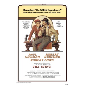 TYD-1125 : The Sting (VHS, 1973) at Texas Yard Sale . com