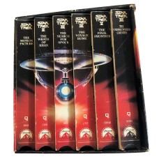 STAR TREK: The Movie Collection VHS Video Set of 6 Movies I - VI