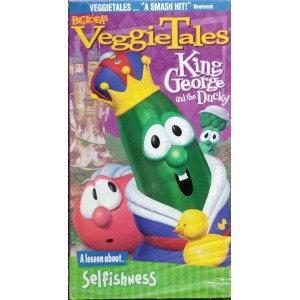 TYD-1144 : VeggieTales: King George and the Ducky (VHS, 2000) New at Texas Yard Sale . com