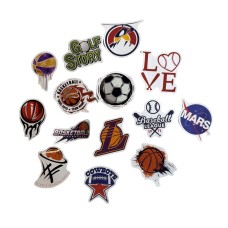 14 Pcs Multi-Sport Decal Sticker Pack 14 Pcs Multi-Sport Decal Sticker Pack