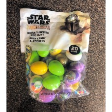 Star Wars The Mandalorian Bag of 20 Easter Eggs with Candy and Stickers
