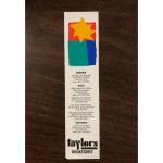 Vintage 1980's Bookmark from Taylors Bookstores Dallas Arlington Fort Worth Texas Vintage 1980's Bookmark from Taylors Bookstores Dallas Arlington Fort Worth Texas