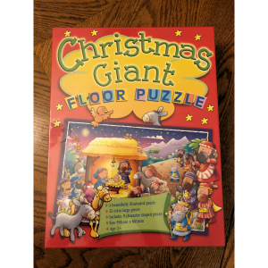 RDD-1020 : Christmas Giant Floor Puzzle at Texas Yard Sale . com