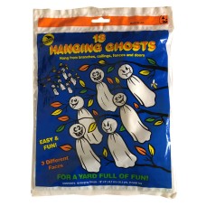 Vintage 90's Set of 18 Hanging Ghosts for Halloween Decorations