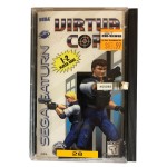 Virtua Cop (Sega Saturn, 1995) Sega Saturn Game Complete in Box (BBV)