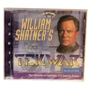 RDD-1164 : WILLIAM SHATNER'S TEKWAR 1994 PC Game New Sealed at Texas Yard Sale . com
