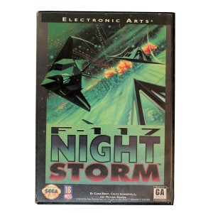 RDD-1168 : F-117 Night Storm Sega Genesis 1993 Video Game (BBV) at Texas Yard Sale . com