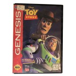 Toy Story Sega Genesis Video Game Cartridge. Box and Manual