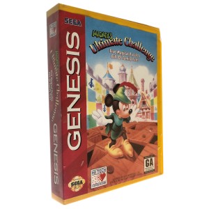 RDD-1174 : Mickey's Ultimate Challenge Sega Genesis 1994 Video Game at Texas Yard Sale . com