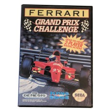 Sega Genesis Ferrari Grand Prix Challenge Vintage Game Cartridge with Case