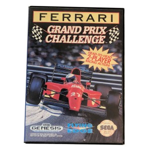 RDD-1177 : Sega Genesis Ferrari Grand Prix Challenge Vintage Game Cartridge with Case at Texas Yard Sale . com